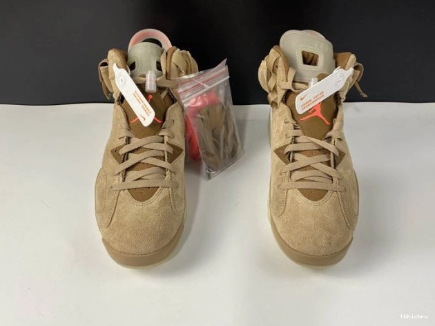 Reps TBkick Retro Khaki Travis Jordan Air Scott British DH0690-200 6 0807